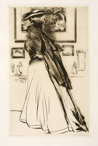 Helleu, Paul César -  -  - A l'Exposition