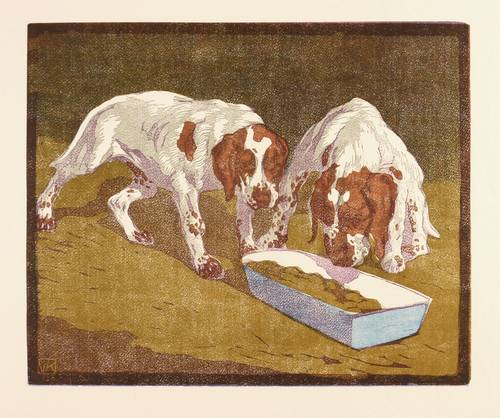 Klemm, Walther -  -  - Junge Hunde