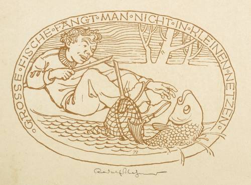 Nehmer, Rudolf -  -  - Große Fische fängt man nicht in kleinen Netzen