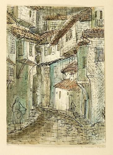 Walther-Schönherr, Jutta -  -  - Altstadtimpression