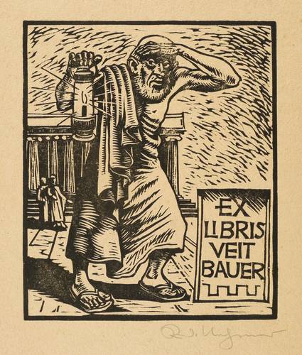 Nehmer, Rudolf -  -  - Exlibris Veit Bauer