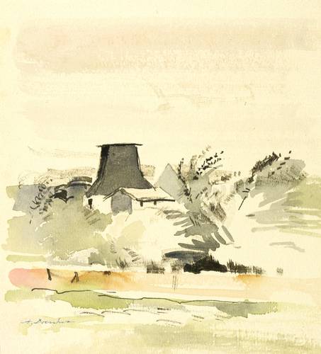 Drescher, Arno -  -  - Schwarze Mühle Vahrendorf