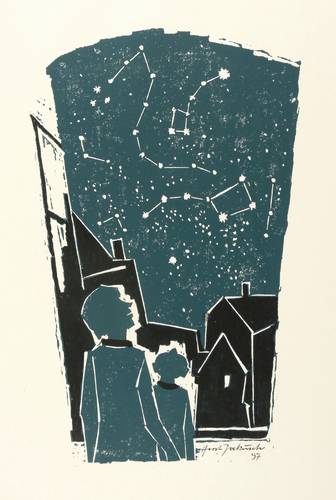 Jockusch, Horst -  -  - Sternenhimmel über der Stadt