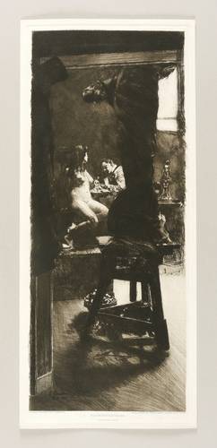 Schmutzer, Ferdinand -  -  - Bildhaueratelier