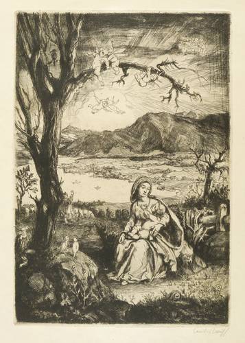 Rausch, Anton -  -  - Tegernseer Madonna