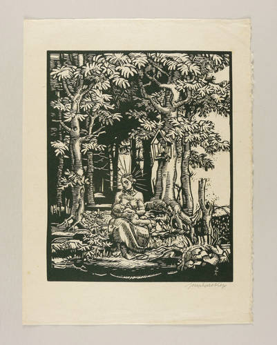 Prokop, Josef -  -  - Muttergottes im Wald