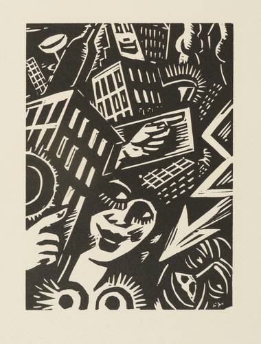 Masereel, Frans - La ville (Die Stadt) - La ville (Die Stadt) - Ohne Titel (Die Erotik der Großstadt)
