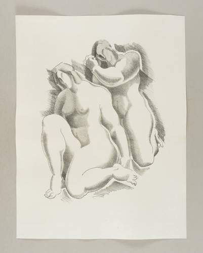 Archipenko, Alexander -  -  - Paar (Zwei weibliche Akte)