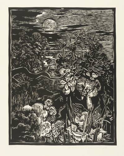 Mattheuer-Neustädt, Ursula -  -  - Sommernacht am See