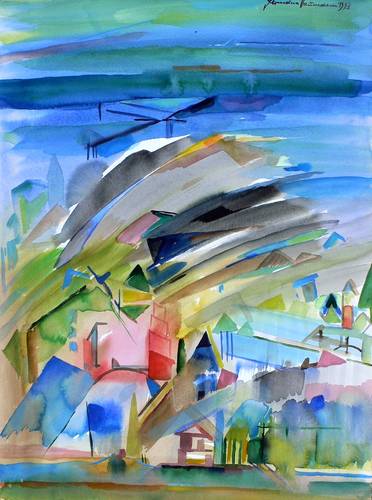 Naumann, Hermann -  -  - Aufziehendes Wetter