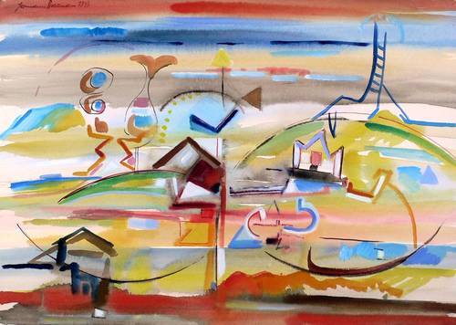 Naumann, Hermann -  -  - Am Fluß