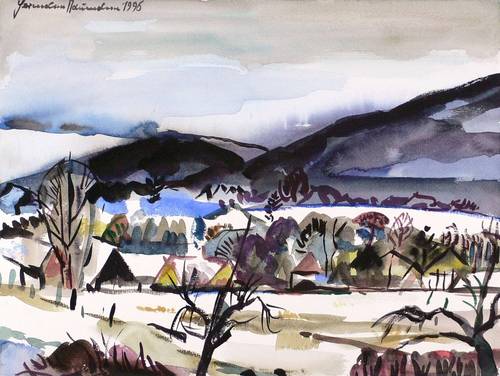 Naumann, Hermann -  -  - Winter in Dittersbach