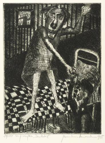 Naumann, Hermann - Grafik zu Franz Kafka - Grafik zu Franz Kafka - Das Urteil