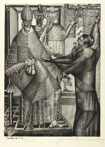 Naumann, Hermann -  -  - Verrat des Judas (Matthäus 26, 14-16)