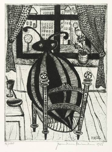 Naumann, Hermann - Grafik zu Franz Kafka - Grafik zu Franz Kafka - Die Verwandlung