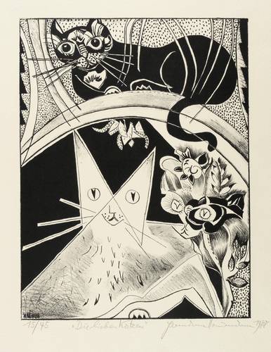 Naumann, Hermann -  -  - Die lieben Katzen