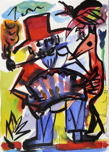 Naumann, Hermann -  -  - Harmonikaspieler