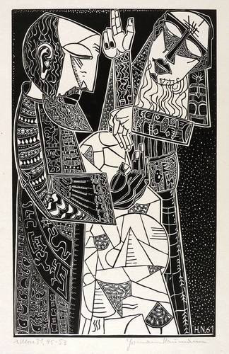 Naumann, Hermann -  -  - Vetrag zwischen Jakob und Laban (1. Moses 31, 45-53)