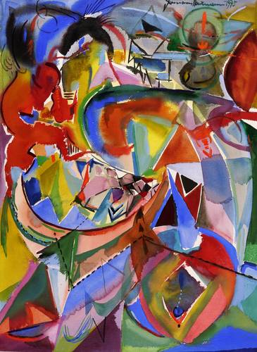 Naumann, Hermann -  -  - Ohne Titel (Heitere Stunde)