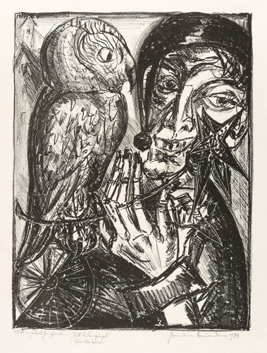 Naumann, Hermann - Till Eulenspiegel (Gerhart Hauptmann) - Till Eulenspiegel (Gerhart Hauptmann) - Erstes Abenteuer (Narr und Eule)