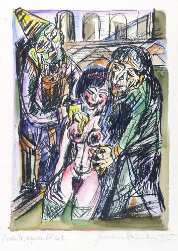 Naumann, Hermann -  -  - Susanna im Bade