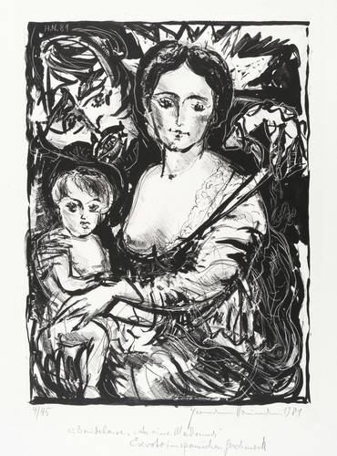 Naumann, Hermann -  -  - An eine Madonna (Charles Baudelaire)