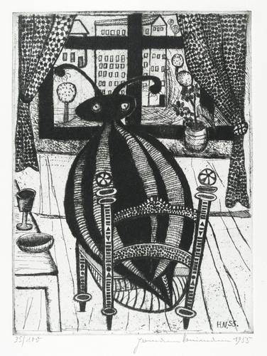 Naumann, Hermann - Grafik zu Franz Kafka - Grafik zu Franz Kafka - Die Verwandlung