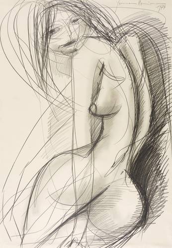 Naumann, Hermann -  -  - Weiblicher Akt