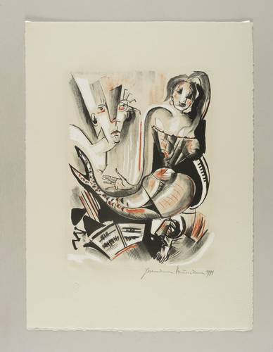 Naumann, Hermann - Der Corsetten-Fritz (Oskar Panizza) - Der Corsetten-Fritz (Oskar Panizza) - Ohne Titel (Anbetung)
