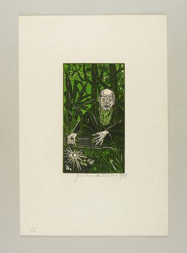 Naumann, Hermann - Keine Wolke stille hält (Dauthendey) - Keine Wolke stille hält (Dauthendey) - Alter Mann mit Zither