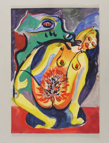 Naumann, Hermann -  -  - Blühende Vulva