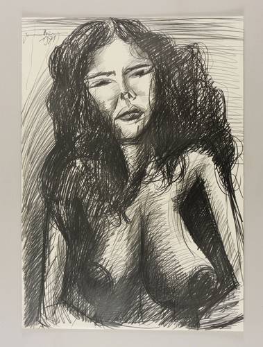 Naumann, Hermann -  -  - Aktbüste Katharina
