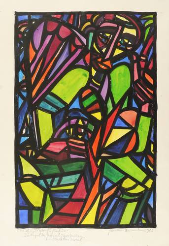 Naumann, Hermann -  -  - Der Engel des Herrn (Glasfenster)