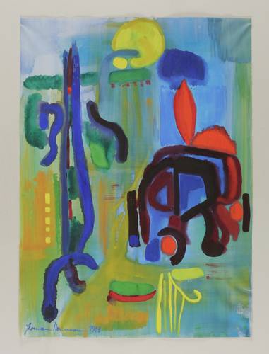 Naumann, Hermann -  -  - Ohne Titel (Freie Abstraktion)