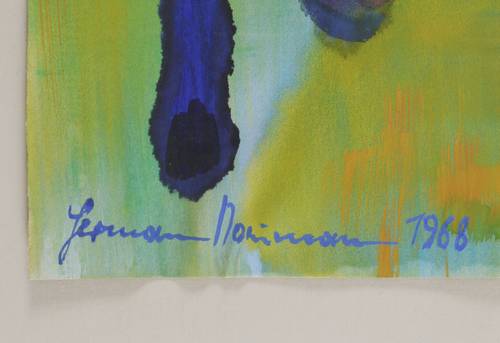 Naumann, Hermann -  -  - Ohne Titel (Freie Abstraktion)
