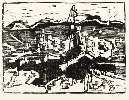 Niemeyer-Holstein, Otto -  -  - Laternenfest im Hafen