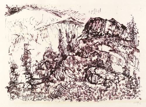 Niemeyer-Holstein, Otto -  -  - Tessiner Berge (Ascona)