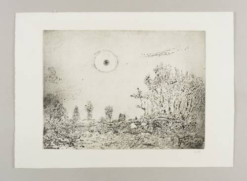 Niemeyer-Holstein, Otto -  -  - Landschaft mit Sonne I