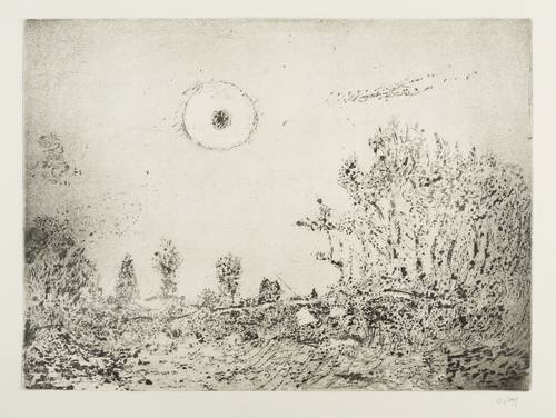 Niemeyer-Holstein, Otto -  -  - Landschaft mit Sonne I