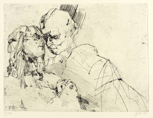 Perthen, Christine -  -  - Einander zugewandt (Paar)