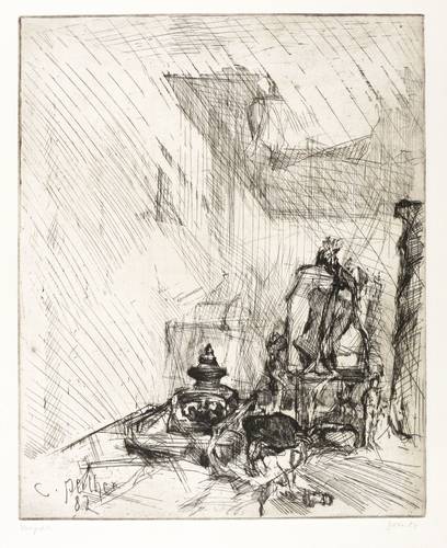 Perthen, Christine -  -  - Stillleben auf meinem Arbeitsplatz