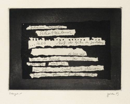 Perthen, Christine - Märkische Abendlandschaften (Johannes Bobrowski) - Märkische Abendlandschaften (Johannes Bobrowski) - Schattenland (Titelblatt)