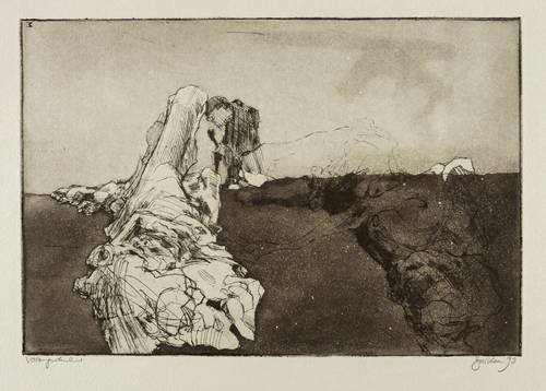 Perthen, Christine -  -  - Ohne Titel (Liegendes Paar)