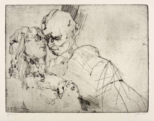 Perthen, Christine -  -  - Einander zugewandt (Paar)