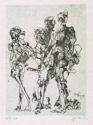 Perthen, Christine -  -  - Ohne Titel (Paar mit dritter Figur)