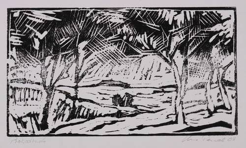 Peschel, Uwe -  -  - Landschaft bei Polenz