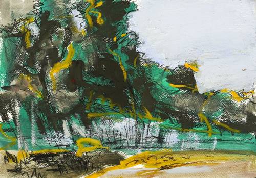 Peschel, Uwe -  -  - Landschaft II