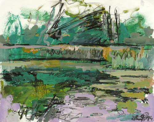 Peschel, Uwe -  -  - Landschaft I