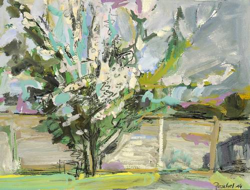 Peschel, Uwe -  -  - Baum im Garten