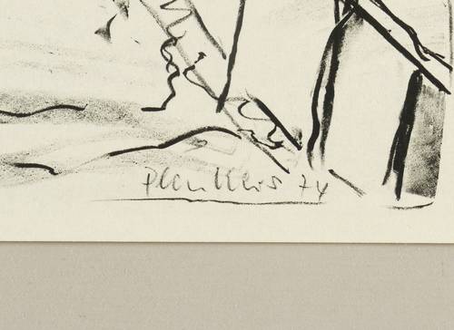 Plenkers, Stefan -  -  - Abfahrt des Bootes (Elbfähre)